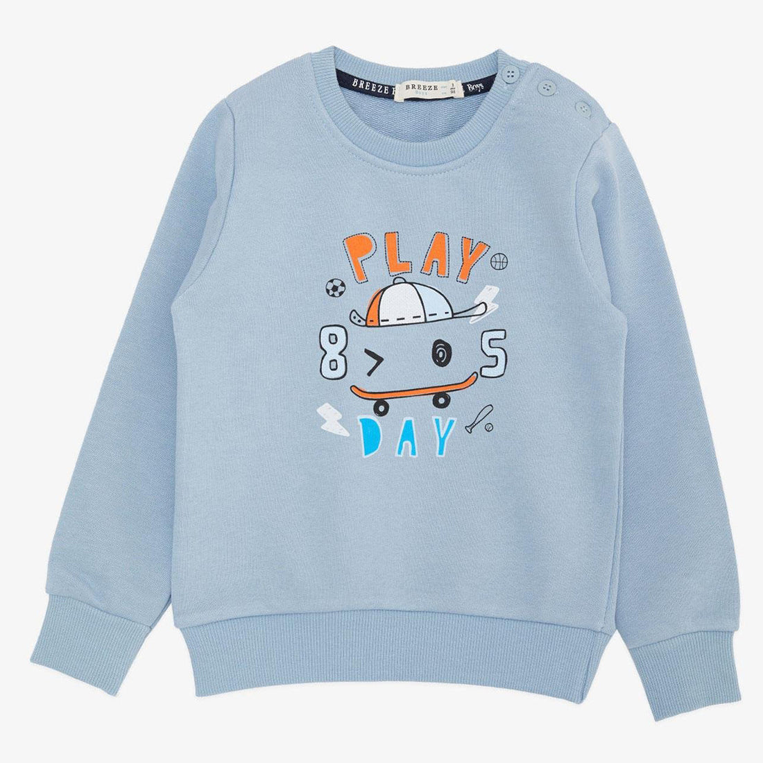Bluza Play chłopięca niebieski Breeze 19444-10924 GKMOC -  - #tag1# - #tag2# - #tag3# - #tag4#