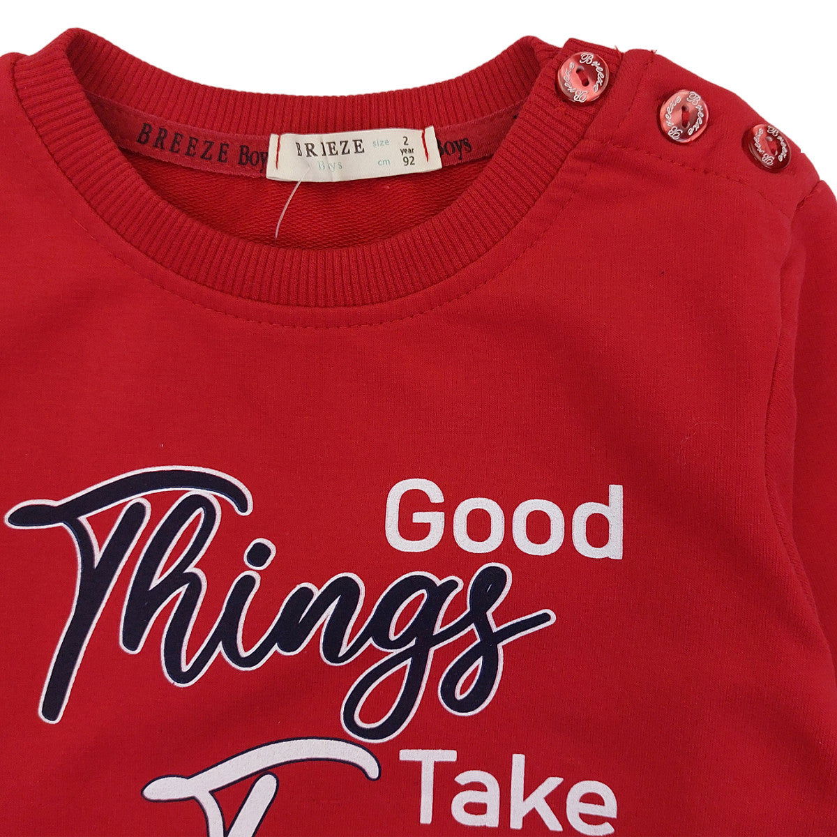 Bluza Time chłopak czerwony 18910-11223  GKMOC -  - #tag1# - #tag2# - #tag3# - #tag4#