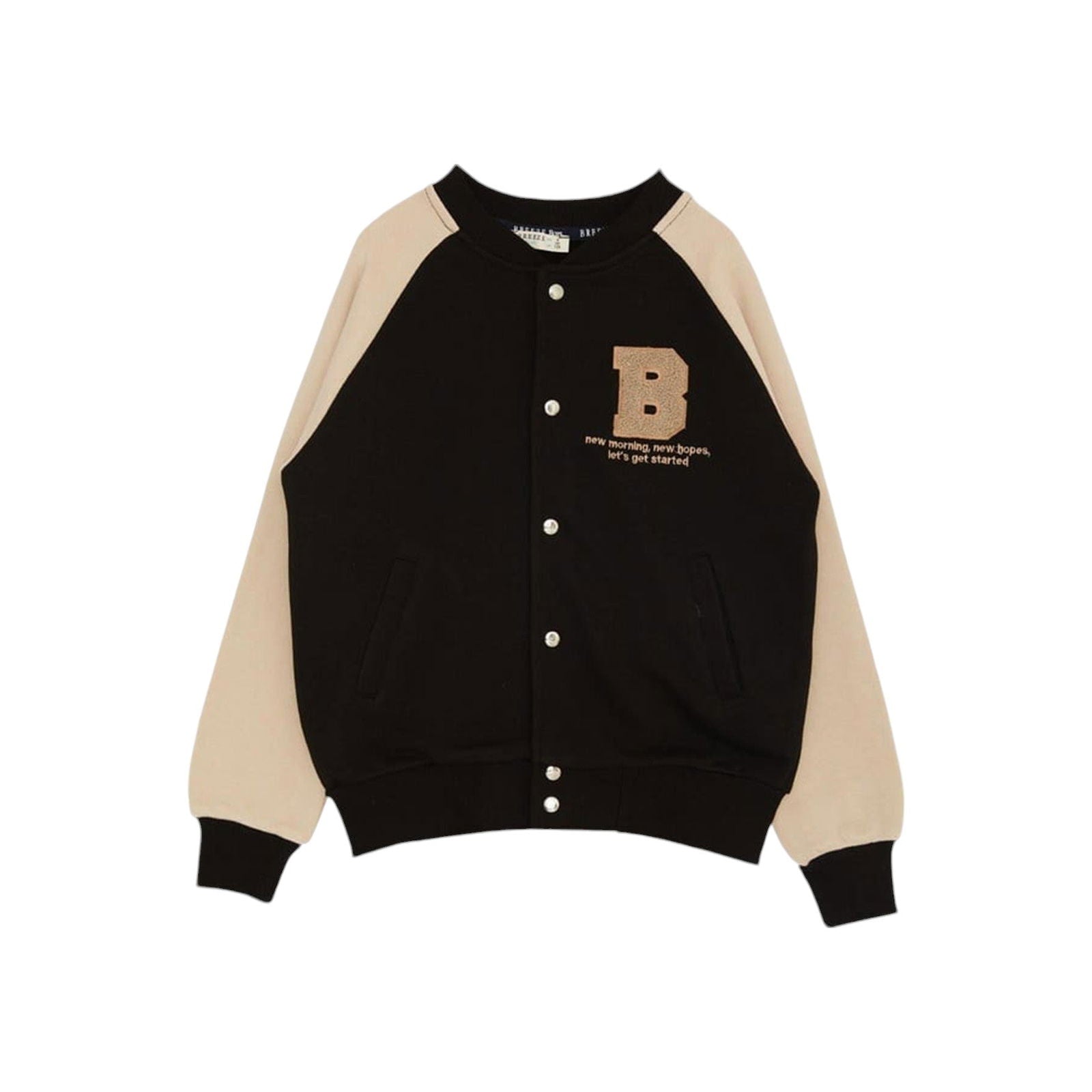 Bluza bejsbolówka chłopięca czarny Breeze 19198-23824 GKMOC -  - #tag1# - #tag2# - #tag3# - #tag4#