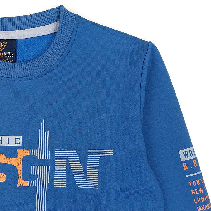 Bluza chłopak niebieski 403-71023  GKMOC -  - #tag1# - #tag2# - #tag3# - #tag4#