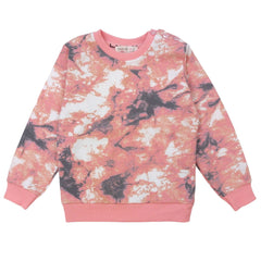 Girl's sweatshirt pink 19434-161223 GKMOD