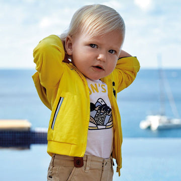 Bluza z kapturem chłopiec Mayoral 1460-44 Żółty -  - #tag1# - #tag2# - #tag3# - #tag4#