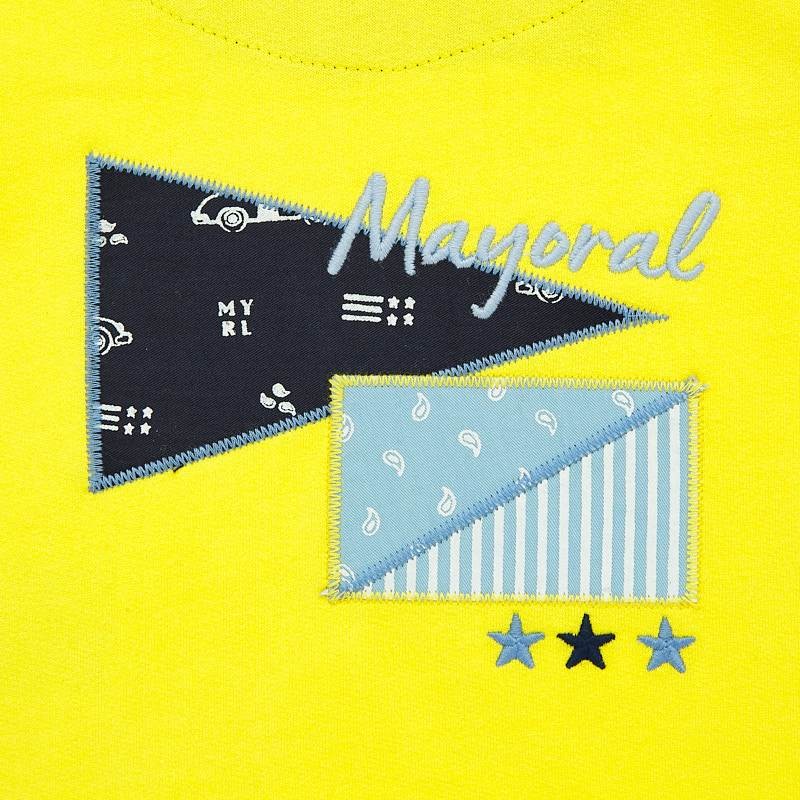 Bluza z kapturem chłopiec Mayoral 1460-44 Żółty -  - #tag1# - #tag2# - #tag3# - #tag4#