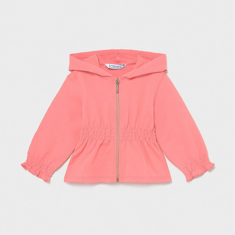 Bluza z kapturem dziewczęca Mayoral 1484-38 Koralowy -  - #tag1# - #tag2# - #tag3# - #tag4#