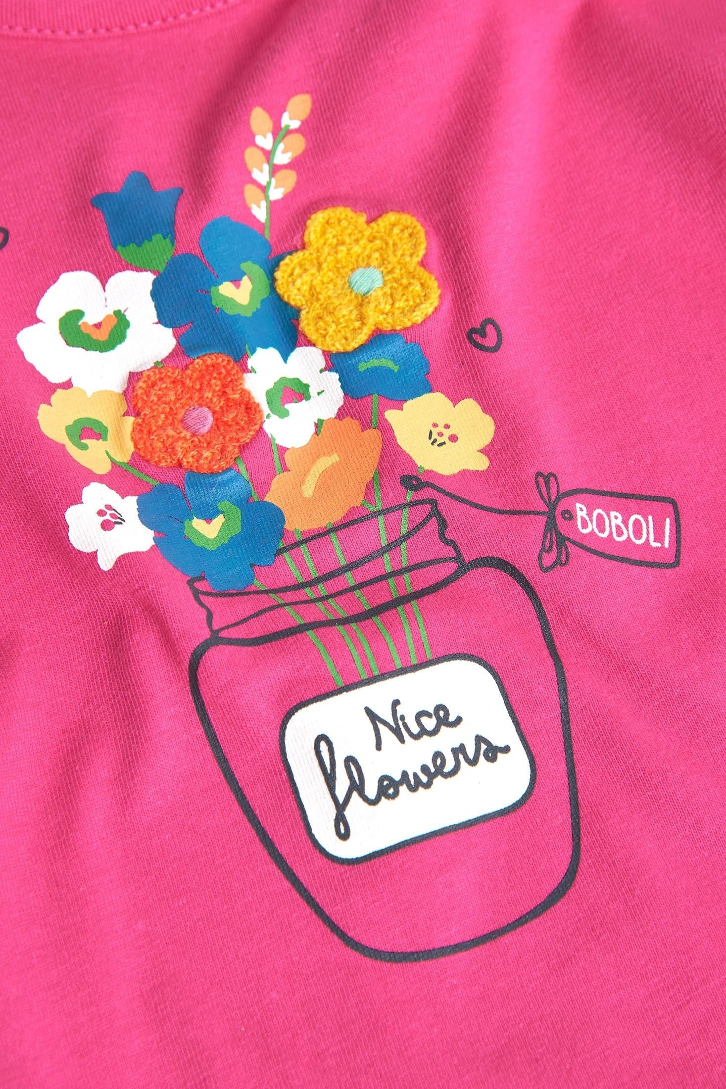 Bluzka Boboli 227012-3828 kolor truskawka -  - #tag1# - #tag2# - #tag3# - #tag4#