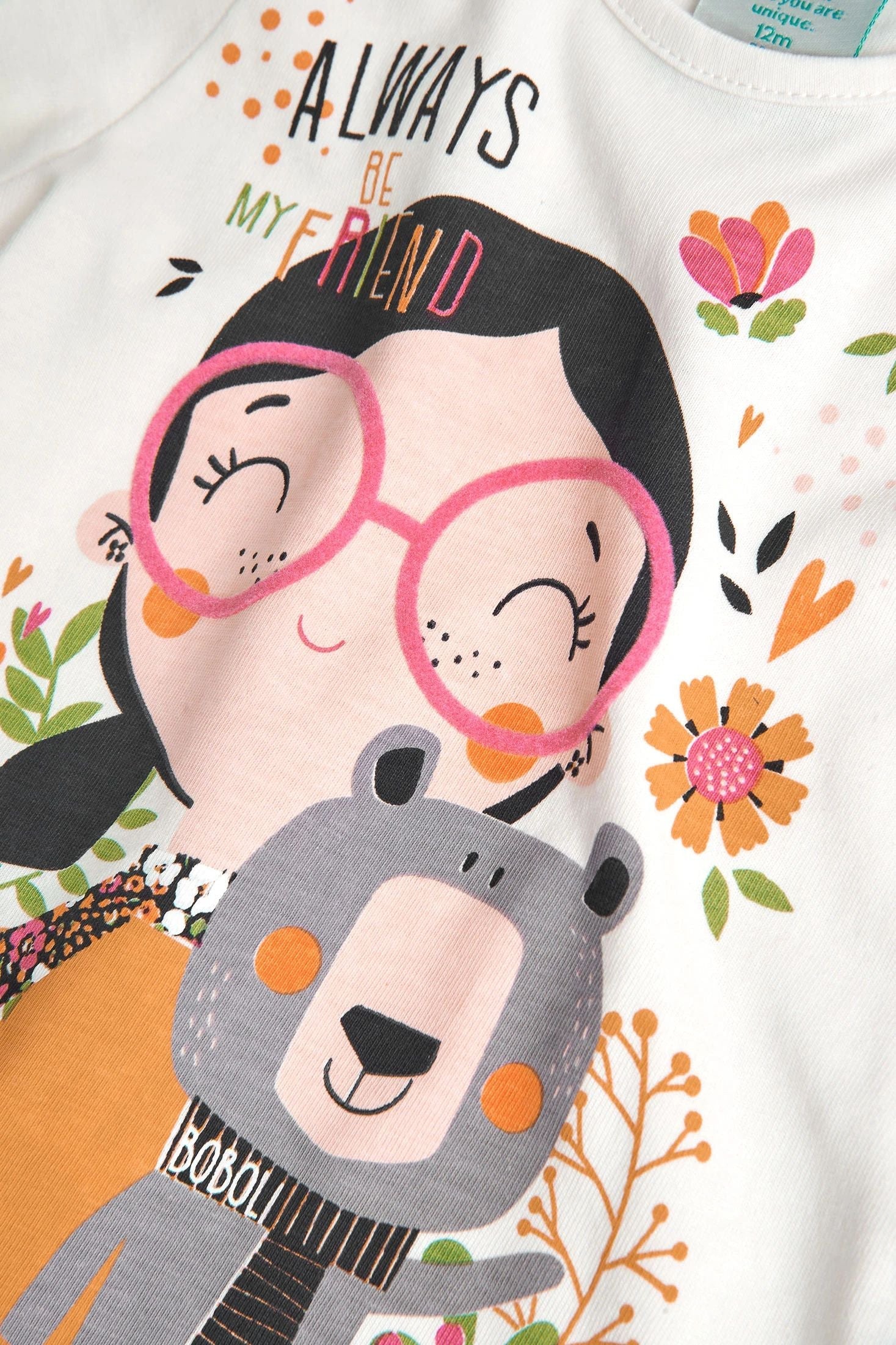 Bluzka Boboli 227045-1111 kolor krem -  - #tag1# - #tag2# - #tag3# - #tag4#