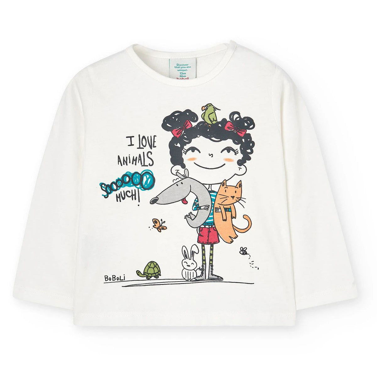 Bluzka Boboli 297053-1111 kolor krem -  - #tag1# - #tag2# - #tag3# - #tag4#