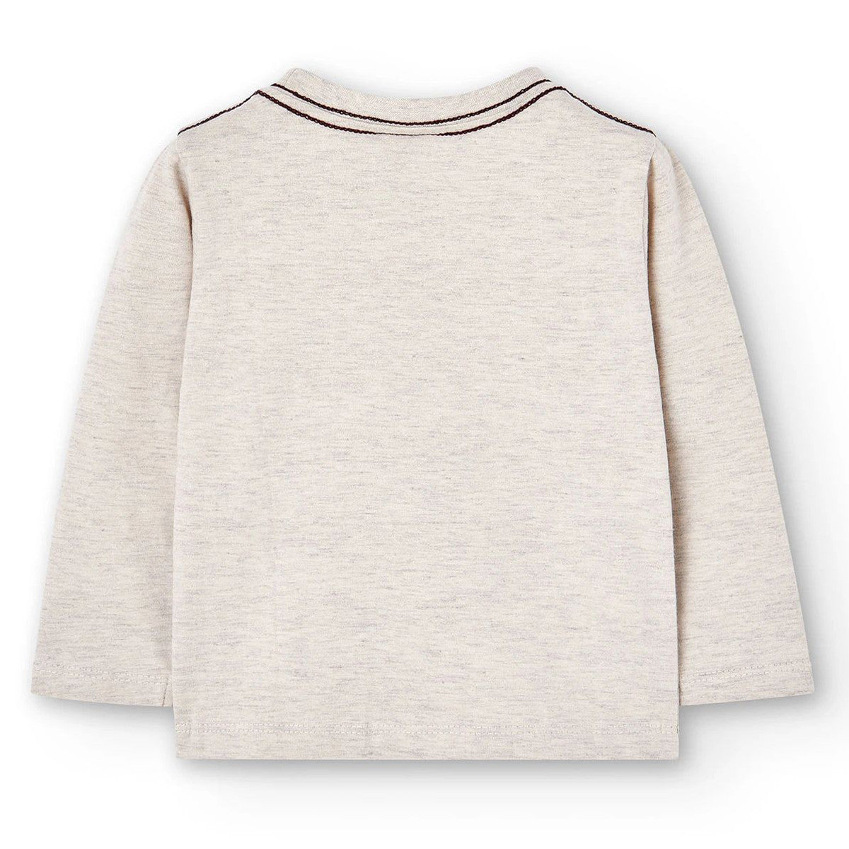 Bluzka Boboli 317034-7402 kolor szary -  - #tag1# - #tag2# - #tag3# - #tag4#