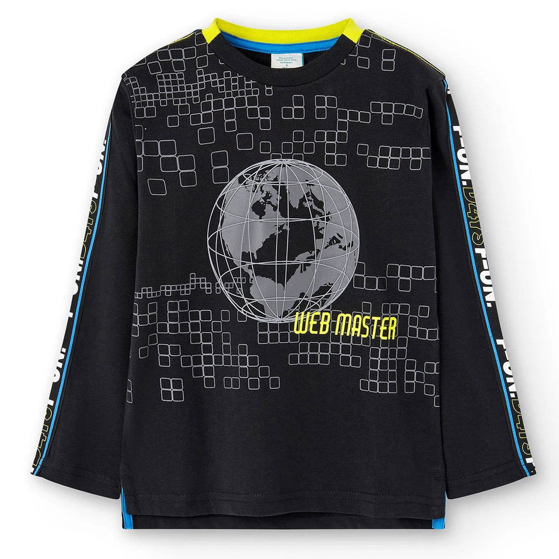 Bluzka Boboli 507013-890 kolor czarny -  - #tag1# - #tag2# - #tag3# - #tag4#