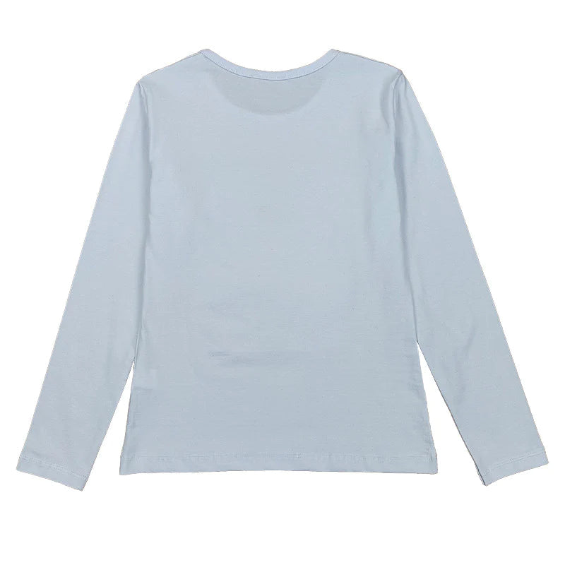 Bluzka Długi Rękaw Warkocz dziewczynka biały 4616-71023  GKMOD -  - #tag1# - #tag2# - #tag3# - #tag4#