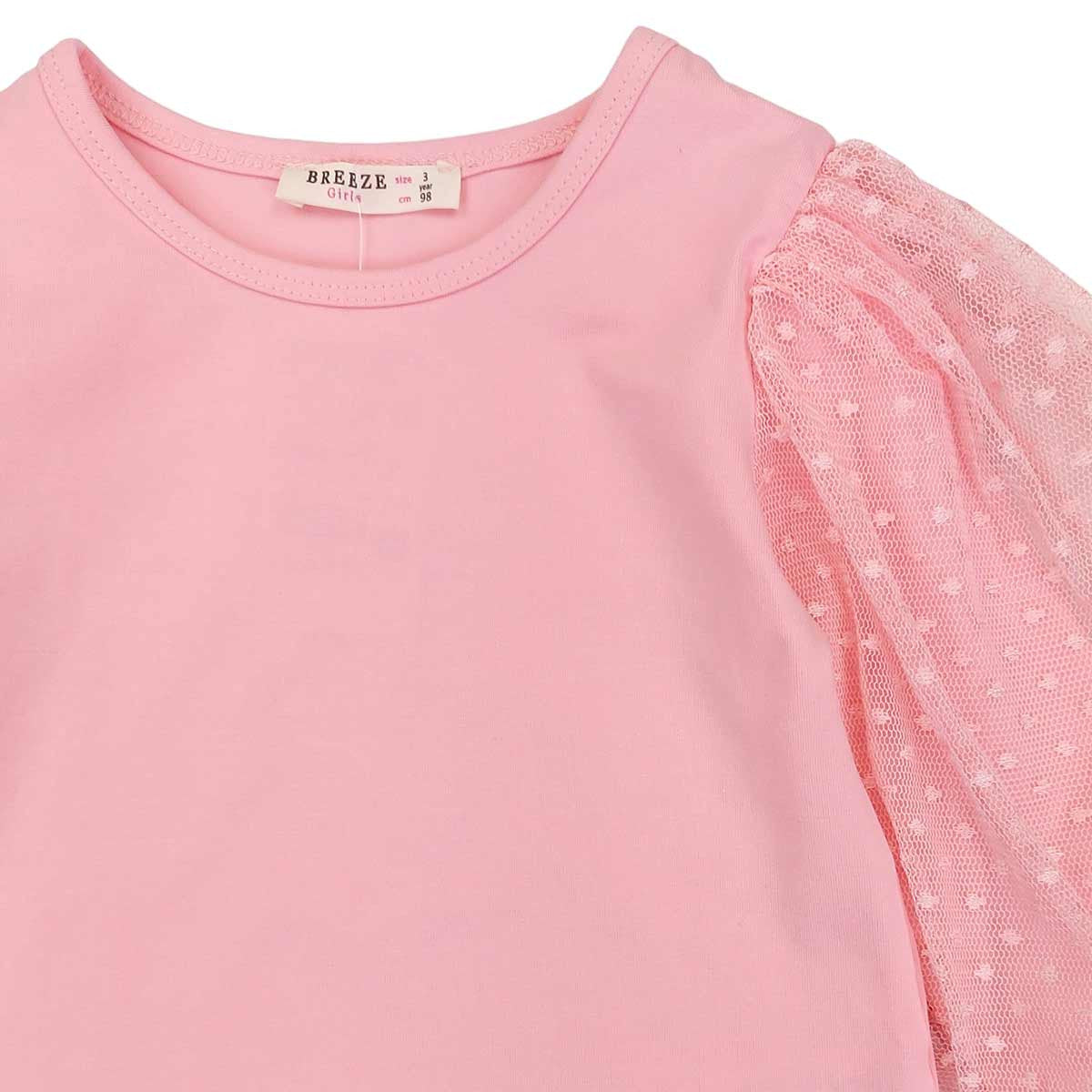 Bluzka Elegancka dziewczynka róż 16998-11223  GKMOD -  - #tag1# - #tag2# - #tag3# - #tag4#