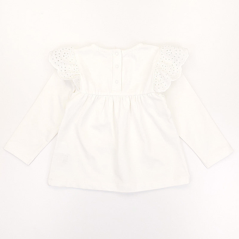 Bluzka Koronka dziewczynka krem 19155-131123  GKMOD -  - #tag1# - #tag2# - #tag3# - #tag4#