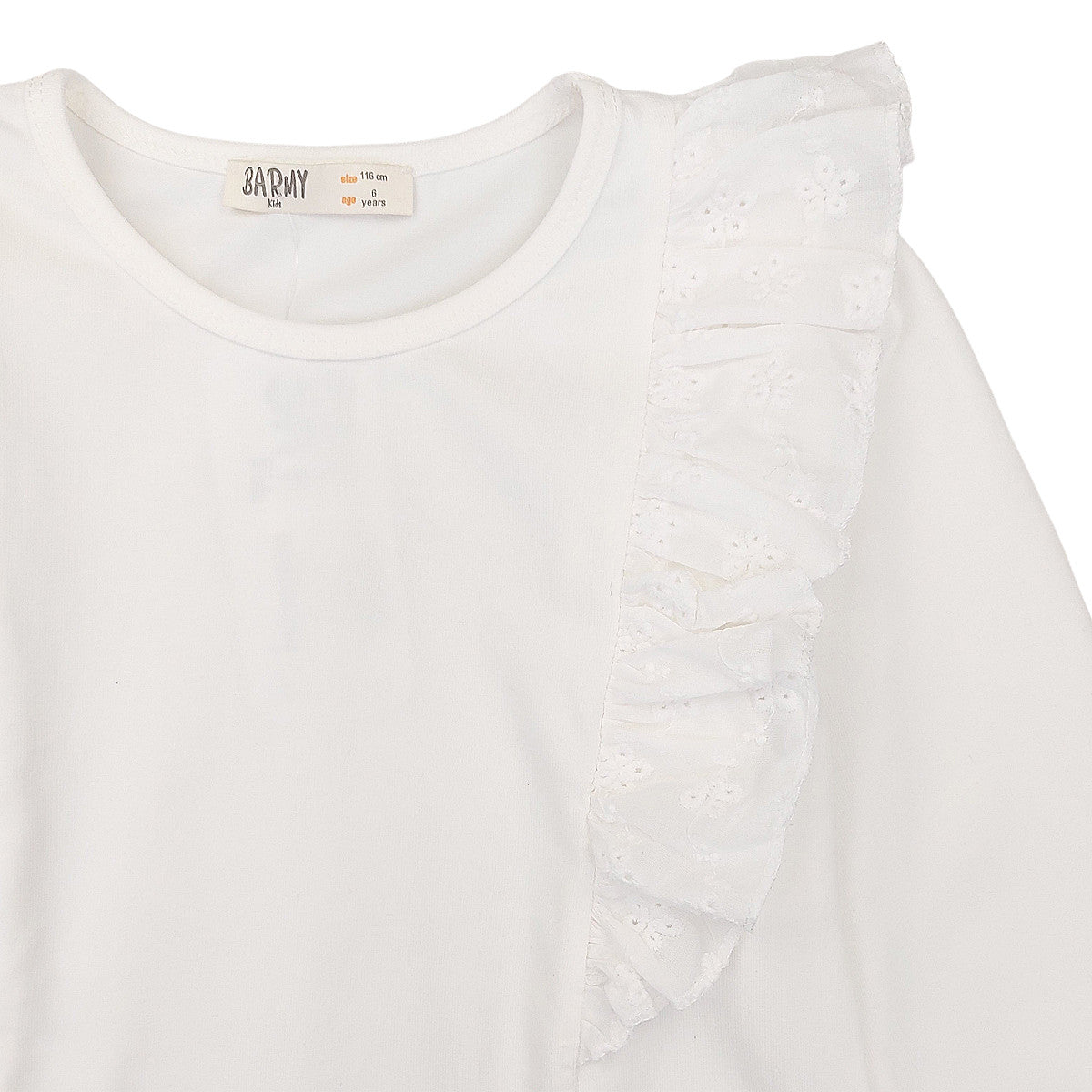 Bluzka Motylek dziewczynka krem 1598-11223  GKMOD -  - #tag1# - #tag2# - #tag3# - #tag4#