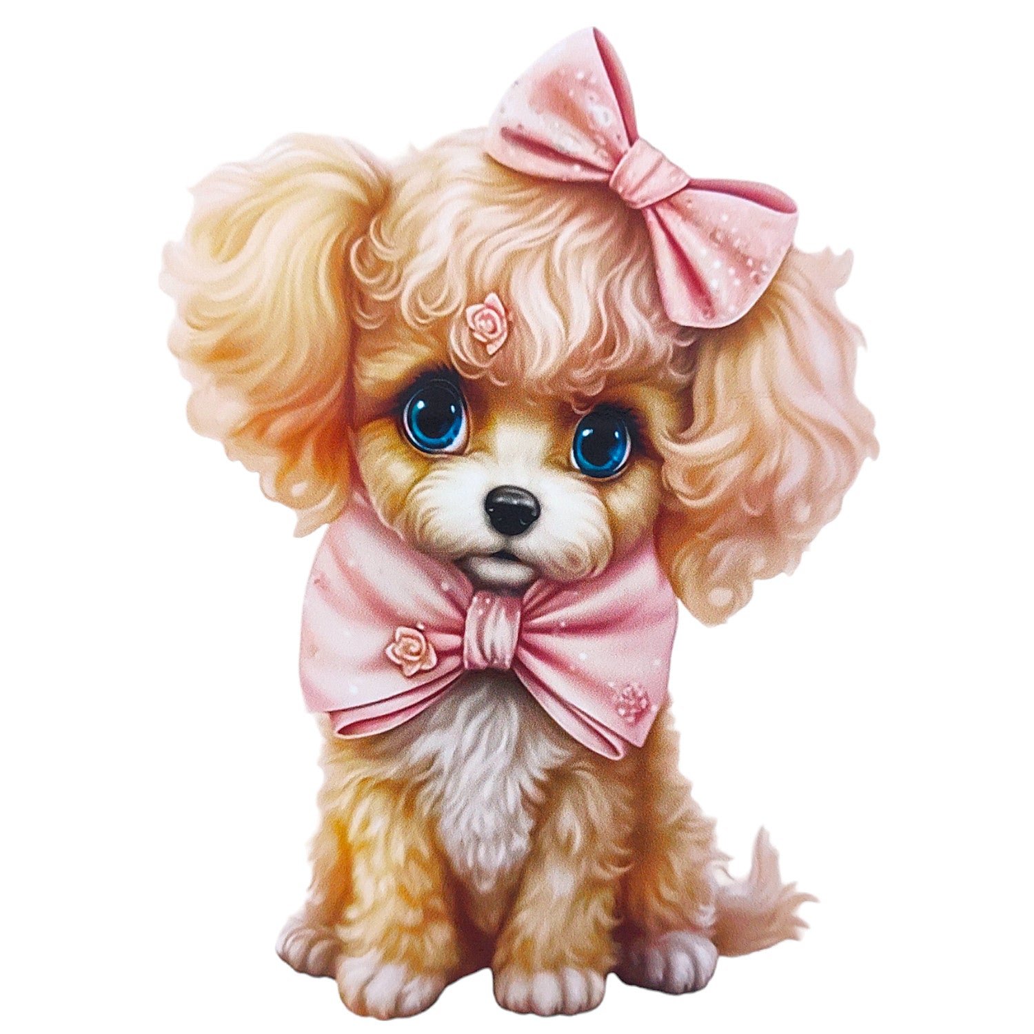 Bluzka Piesek dziewczynka biały 463-26424 GKMOD -  - #tag1# - #tag2# - #tag3# - #tag4#