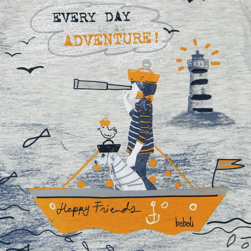 Boboli 226099-7299 sukienka dla dziewczynki kolor szary -  - #tag1# - #tag2# - #tag3# - #tag4#