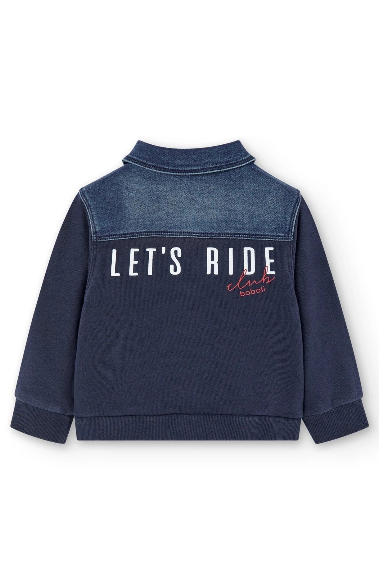 Boboli 306166-BLUE Kurtka jeans bawełna chłopiec kolor niebieski -  - #tag1# - #tag2# - #tag3# - #tag4#