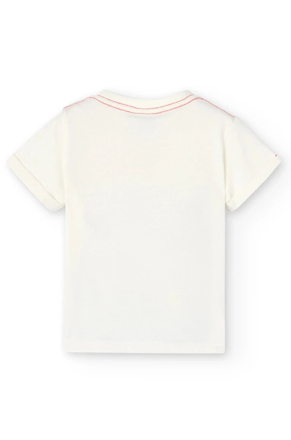 Boboli 316022-1111 T-shirt chłopiec kolor krem -  - #tag1# - #tag2# - #tag3# - #tag4#