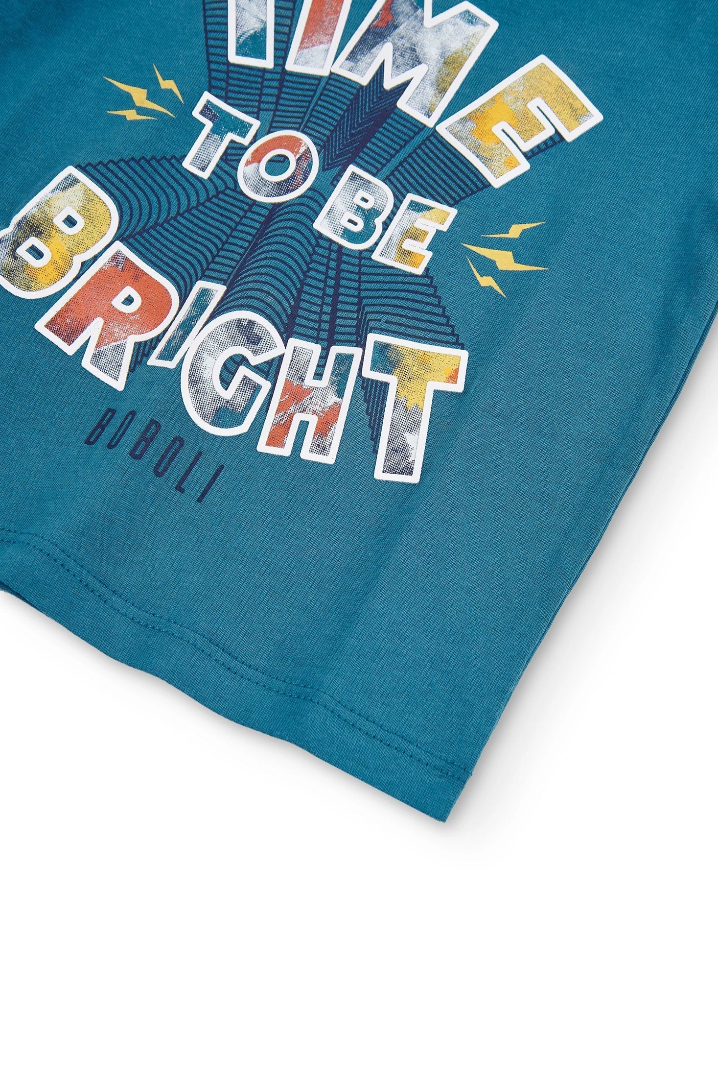 Boboli 336057-2551 T-shirt chłopiec kolor niebieski -  - #tag1# - #tag2# - #tag3# - #tag4#