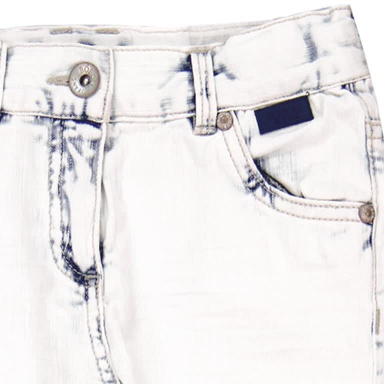 Boboli 403197-BLEACH Spodnie kolor BIAŁY -  - #tag1# - #tag2# - #tag3# - #tag4#