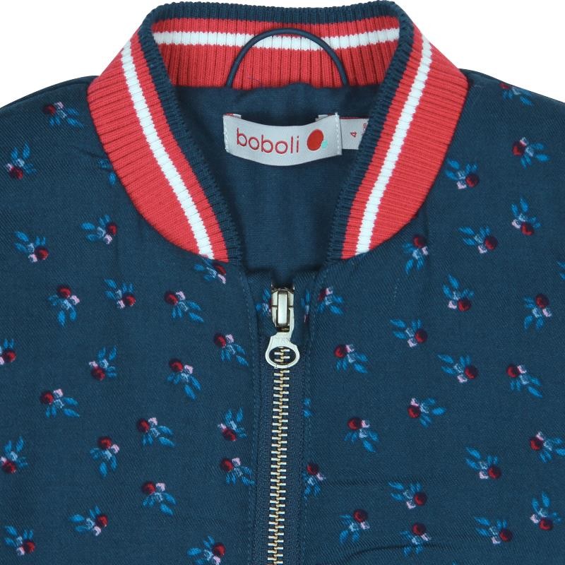 Boboli 406213-9911 kurtka bomber dla dziewczynki kolor granat -  - #tag1# - #tag2# - #tag3# - #tag4#