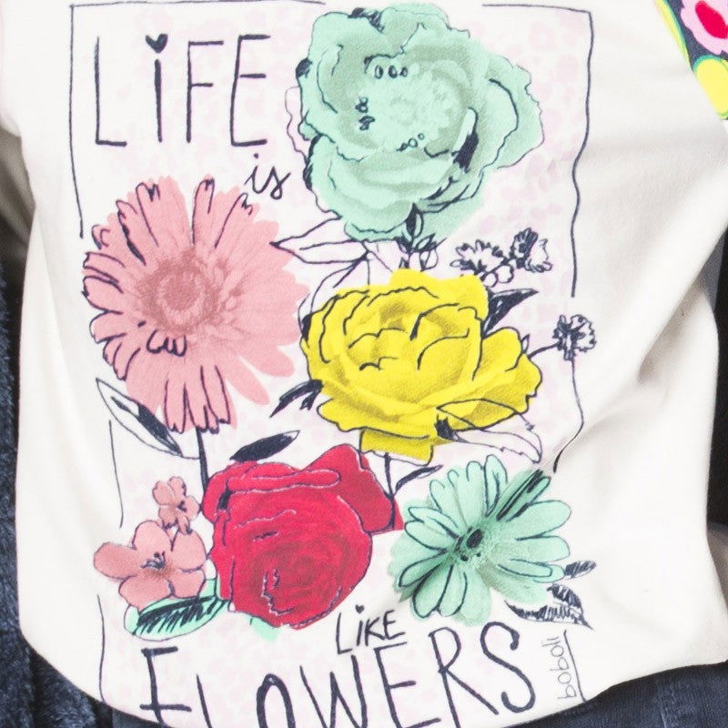 Boboli 424156_1111 bluzka kolor krem -  - #tag1# - #tag2# - #tag3# - #tag4#