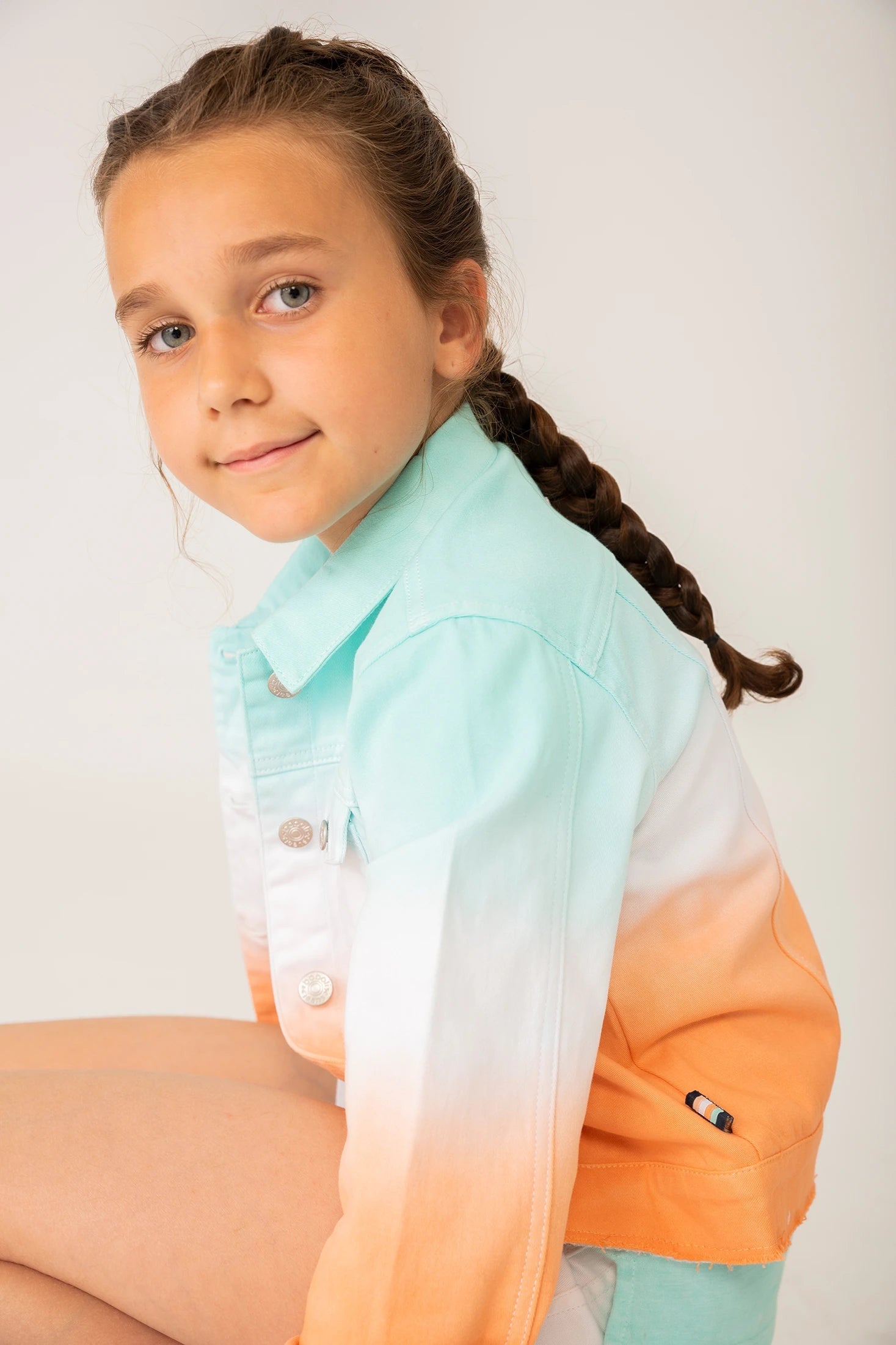 Boboli 446183-5130 Kurtka dziewczynka kolor brzoskwinia -  - #tag1# - #tag2# - #tag3# - #tag4#