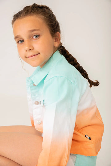 Boboli 446183-5130 Kurtka dziewczynka kolor brzoskwinia -  - #tag1# - #tag2# - #tag3# - #tag4#