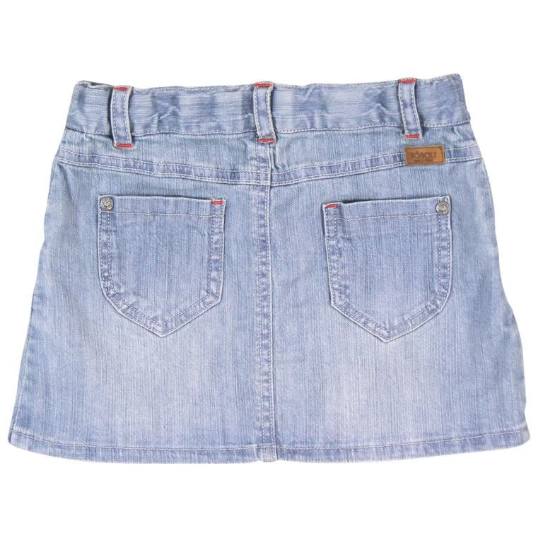 Boboli 453103-BLEACH Spódnica kolor jasny niebieski -  - #tag1# - #tag2# - #tag3# - #tag4#