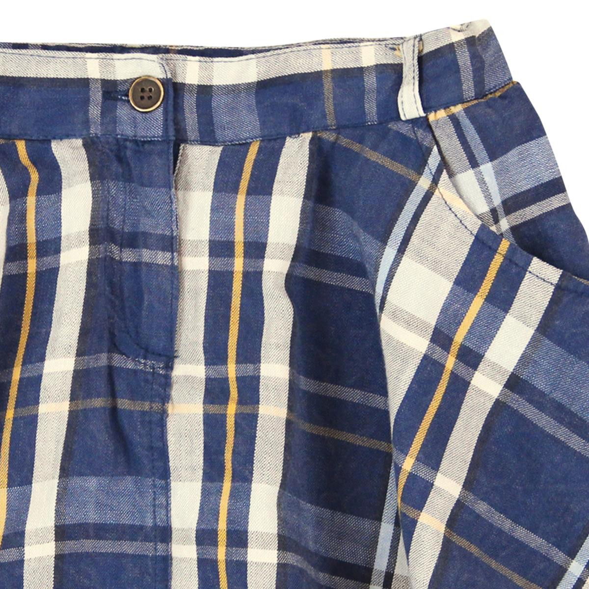 Boboli 454148-9561 spódnica krata kolor granat -  - #tag1# - #tag2# - #tag3# - #tag4#