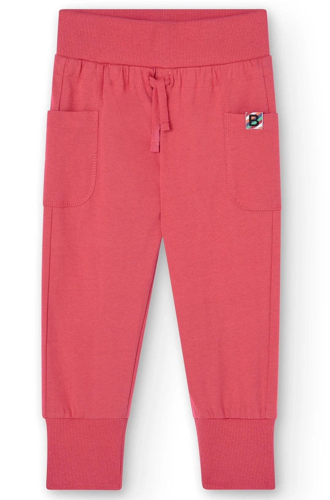 Boboli 456094-3796 Spodnie dresowe dziewczynka kolor wiśnia -  - #tag1# - #tag2# - #tag3# - #tag4#