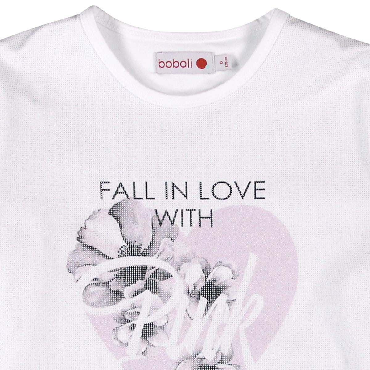 Boboli 464015_1100 bluzka kolor biały -  - #tag1# - #tag2# - #tag3# - #tag4#