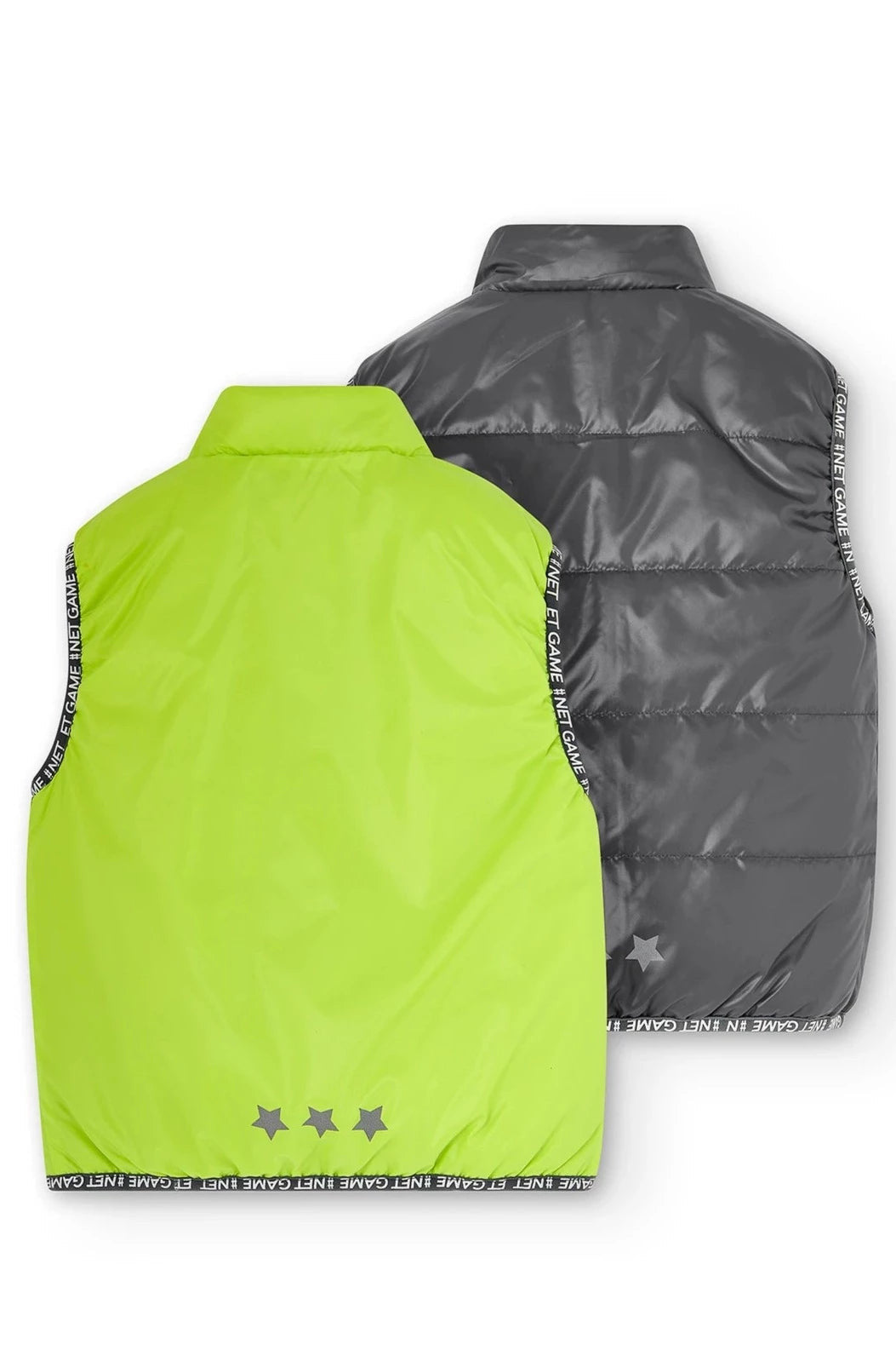 Boboli 506146-4527 Kamizelka dwustronna chłopiec kolor Limonka -  - #tag1# - #tag2# - #tag3# - #tag4#