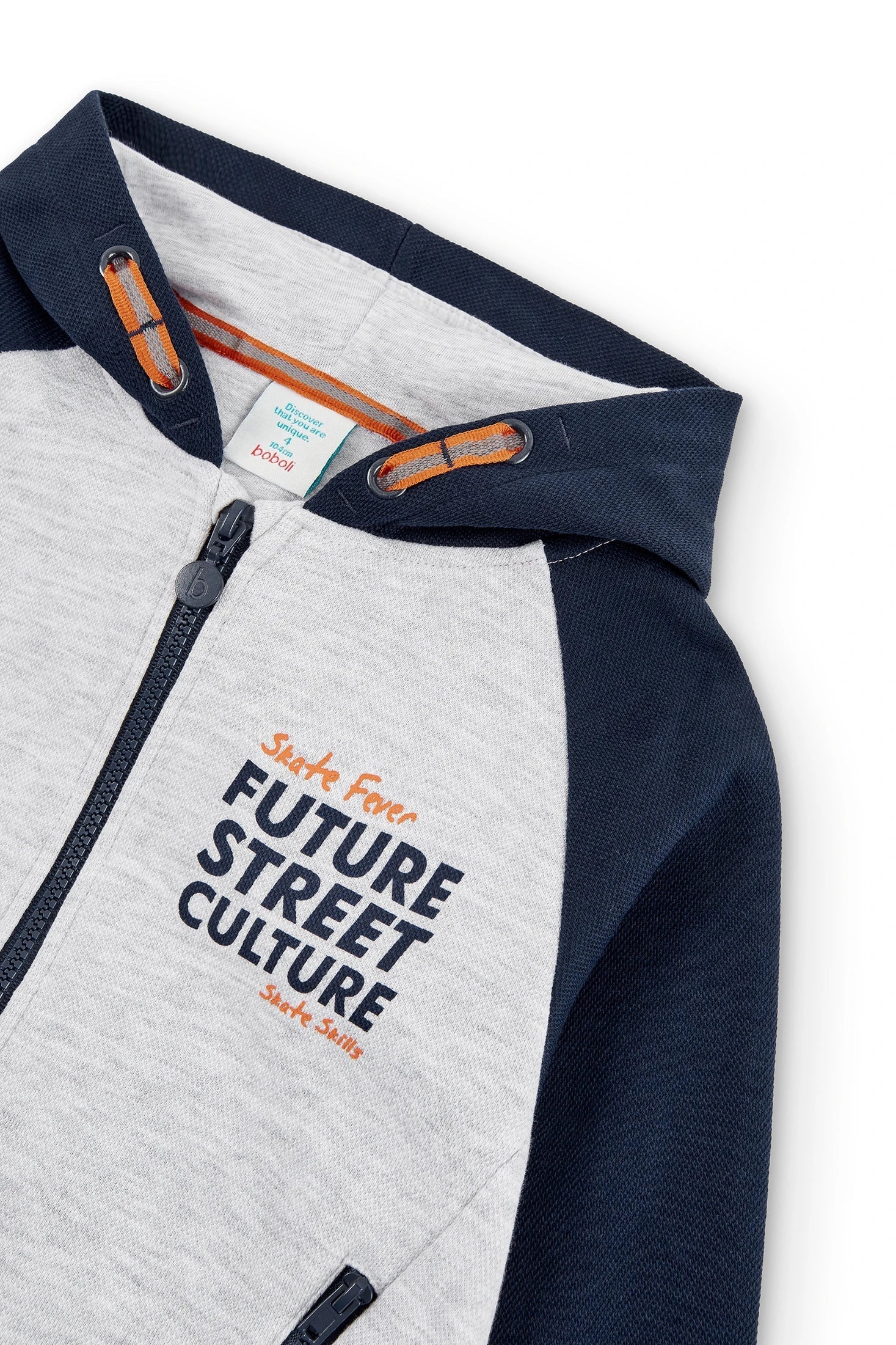 Boboli 516293-8095 Bluza chłopiec kolor szary -  - #tag1# - #tag2# - #tag3# - #tag4#