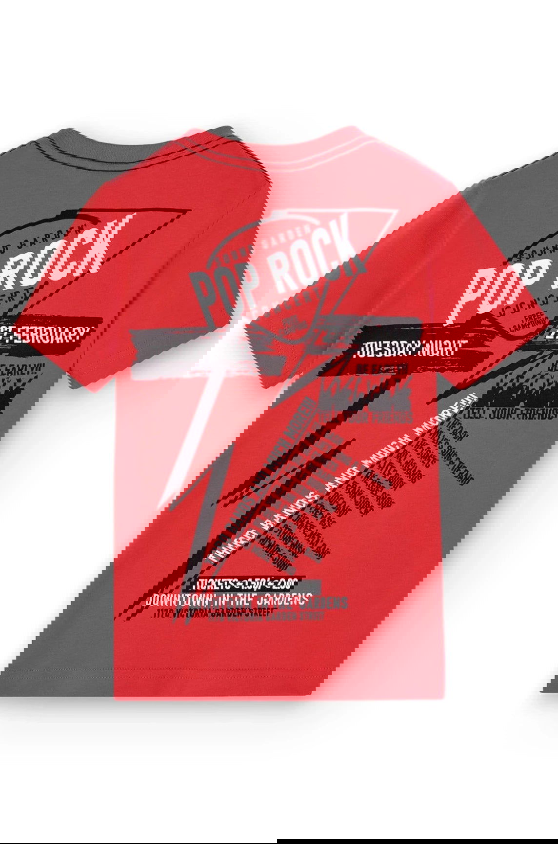 Boboli 526081-3744 T-shirt chłopiec kolor czerwony -  - #tag1# - #tag2# - #tag3# - #tag4#