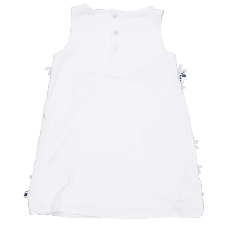 Boboli 723518-1100 sukienka kolor BIAŁY -  - #tag1# - #tag2# - #tag3# - #tag4#