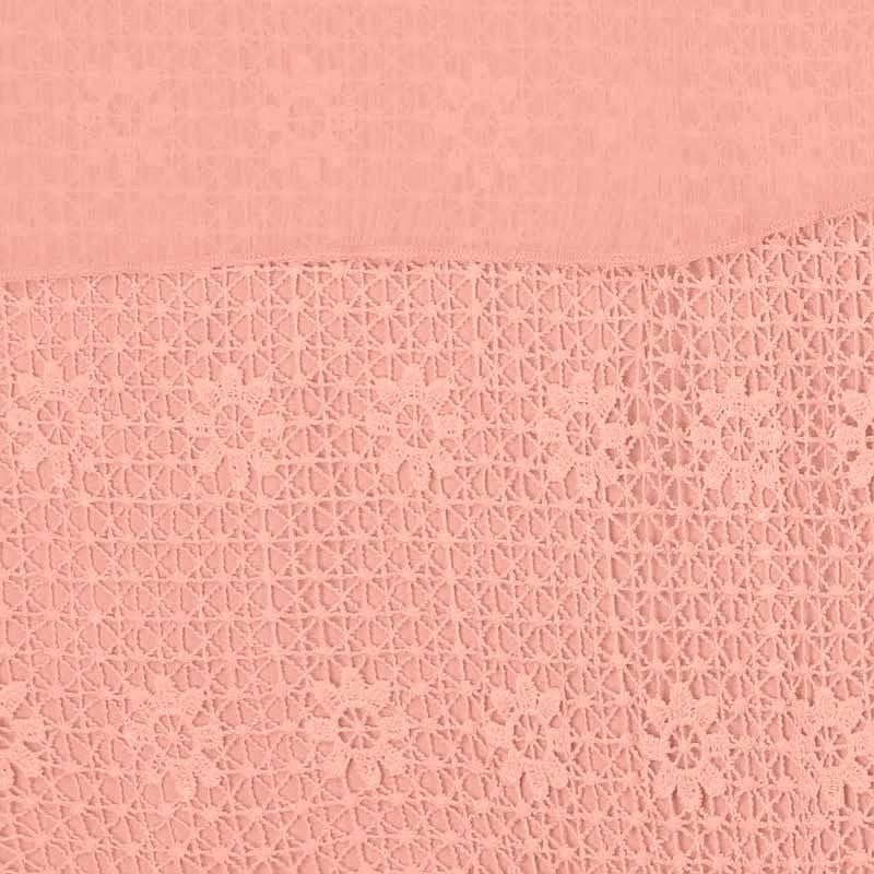 Boboli 725363-3578 Sukienka dla dziewczynki z koronki kolor brzoskwinia -  - #tag1# - #tag2# - #tag3# - #tag4#