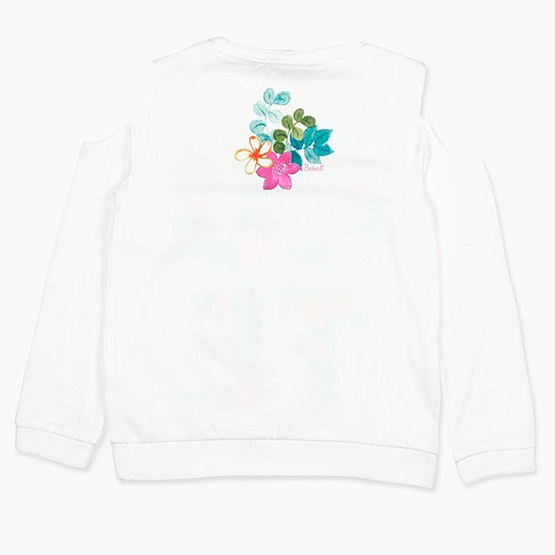 Boboli koszulka dla dziewczynki biała 457163-1100 -  - #tag1# - #tag2# - #tag3# - #tag4#