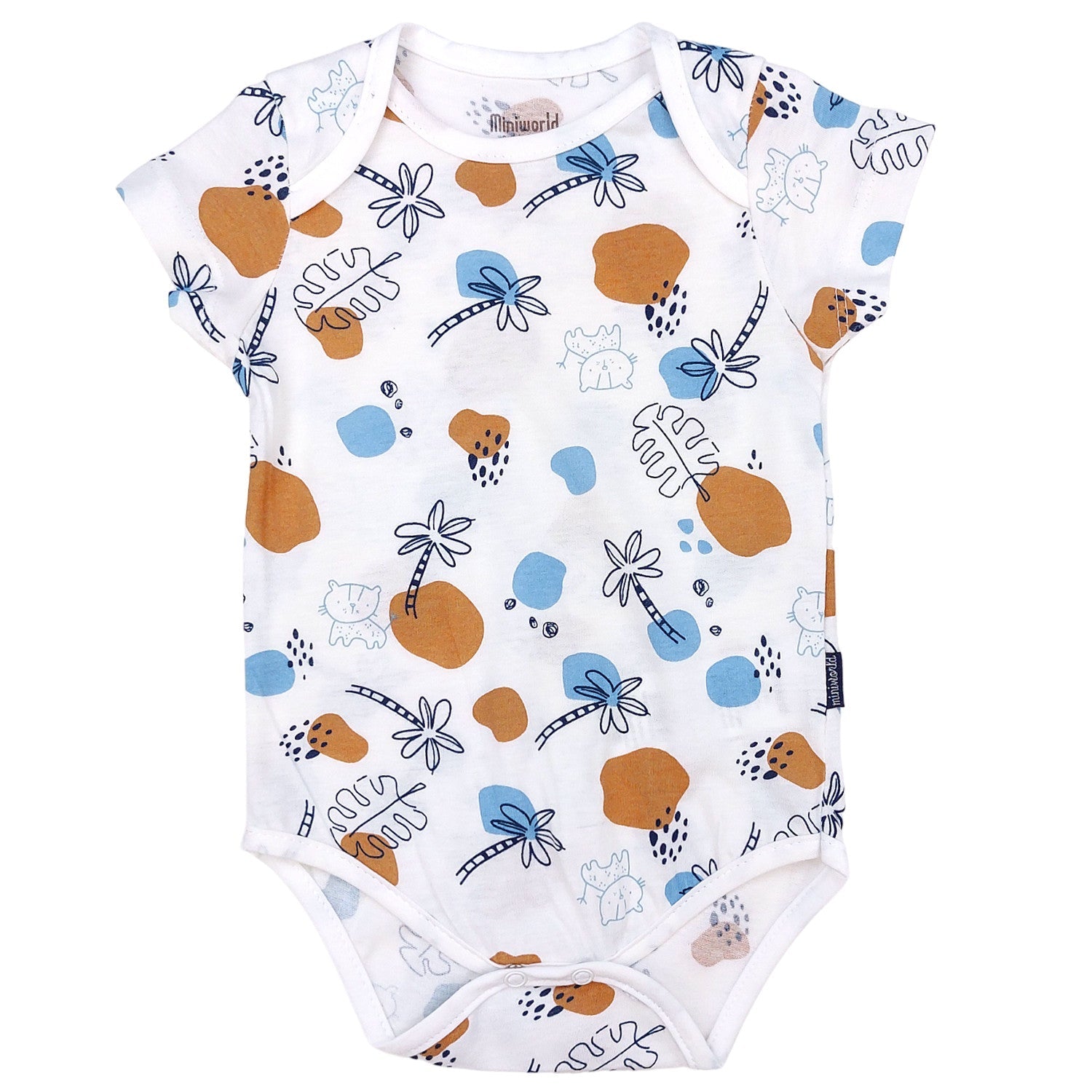 Body Niemowlęce Tiger 2 Pak chłopak beż 18228-28524 GKMOC -  - #tag1# - #tag2# - #tag3# - #tag4#