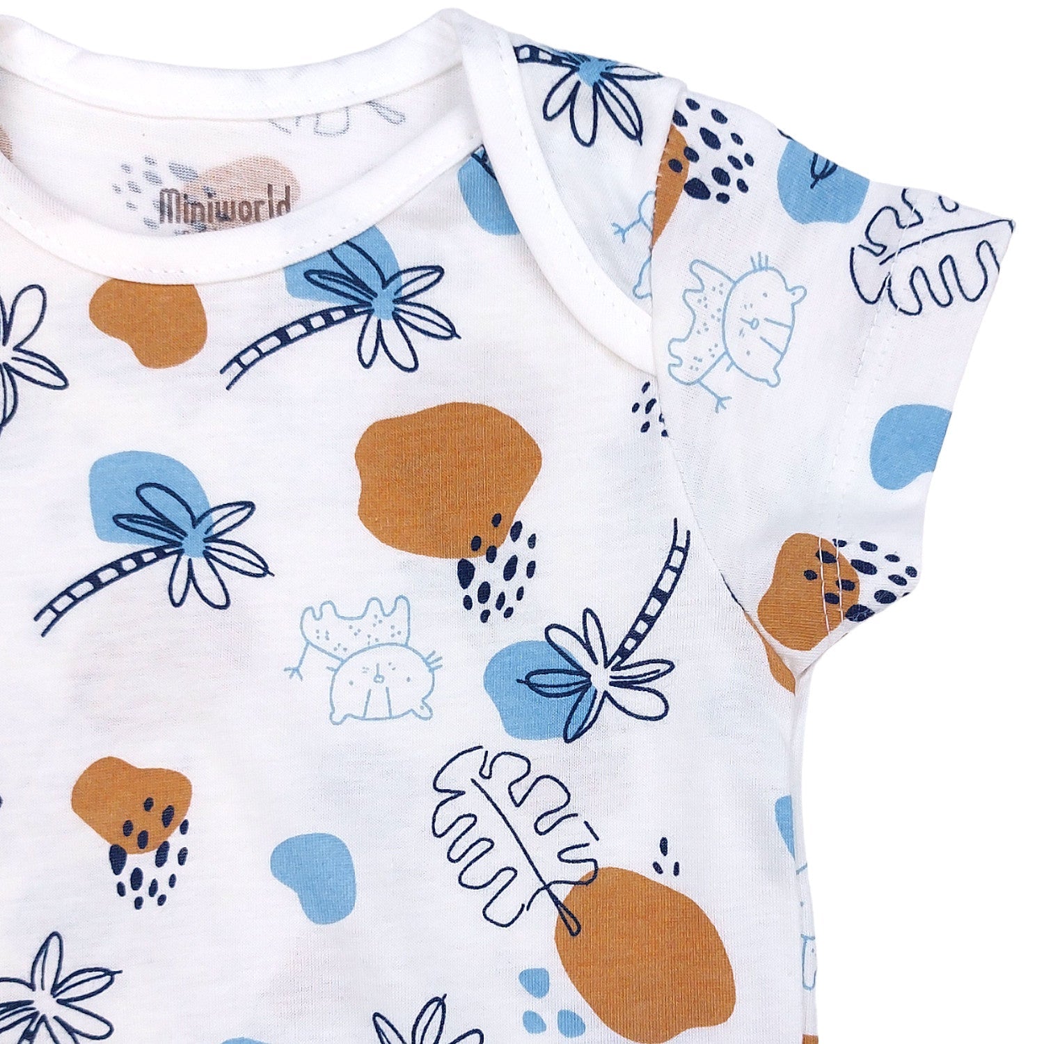 Body Niemowlęce Tiger 2 Pak chłopak beż 18228-28524 GKMOC -  - #tag1# - #tag2# - #tag3# - #tag4#