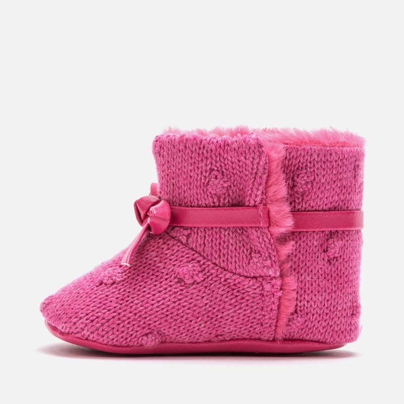Botki trykotowe niemowlęce na rzep dla dziewczynki Mayoral 9218-30 -  - #tag1# - #tag2# - #tag3# - #tag4#