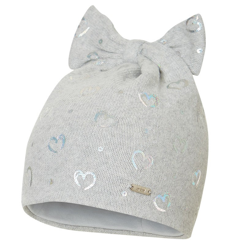 Broel UMELIA Czapka przejściowa dziewczęca kolor j.szary -  - #tag1# - #tag2# - #tag3# - #tag4#