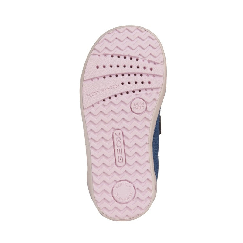 Buty sneakersy dziewczęce Geox B02D5D-0EWBC-C0694 kolor granat/róż -  - #tag1# - #tag2# - #tag3# - #tag4#