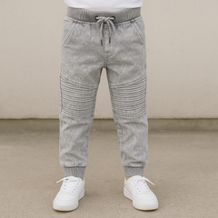 Boys' gray distressed trousers BoyBoy 423-27-28425-41