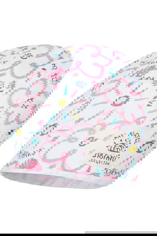 Czapka ANETA dla dziewczynki Broel kolor biały -  - #tag1# - #tag2# - #tag3# - #tag4#