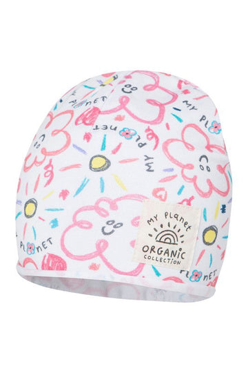 Czapka ANETA dla dziewczynki Broel kolor biały -  - #tag1# - #tag2# - #tag3# - #tag4#