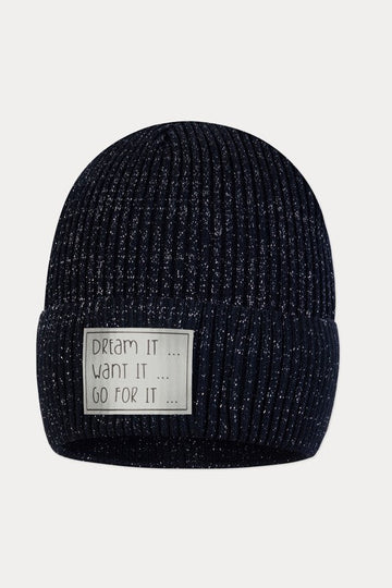 Czapka HILARY dla dzieci Broel kolor granat -  - #tag1# - #tag2# - #tag3# - #tag4#