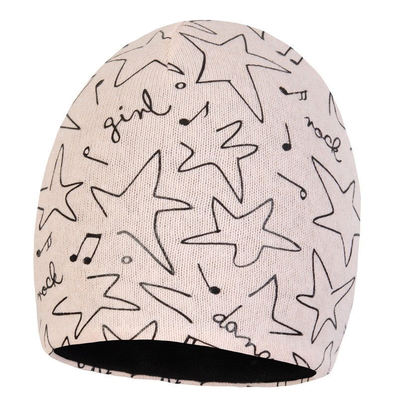 Czapka JETTA dla dzieci Broel kolor czarny/jasny róż -  - #tag1# - #tag2# - #tag3# - #tag4#