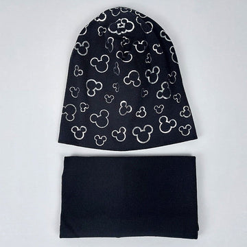 Czapka Z Kominem dziewczynka czarny capk29.27.9.23  GKMOD -  - #tag1# - #tag2# - #tag3# - #tag4#