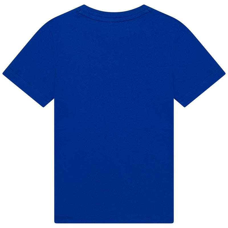 DKNY D25D94-829 Koszulka z krótkim rękawem chłopięca kolor niebieski -  - #tag1# - #tag2# - #tag3# - #tag4#