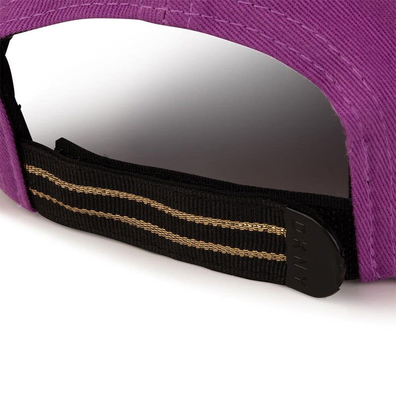 DKNY D31283-909 Czapka z daszkiem dziewczęca kolor fioletowy -  - #tag1# - #tag2# - #tag3# - #tag4#